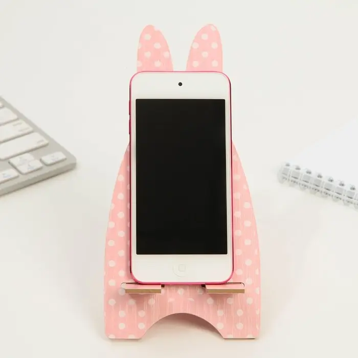 Подставка для телефона «Милый зайка», 18,5 х 8 см.