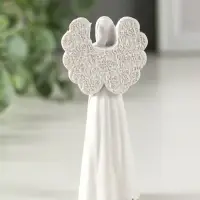 Фигурка полистоун &laquo;Белоснежный ангел безликий&raquo;, 11&times;5&times;3 см, МИКС