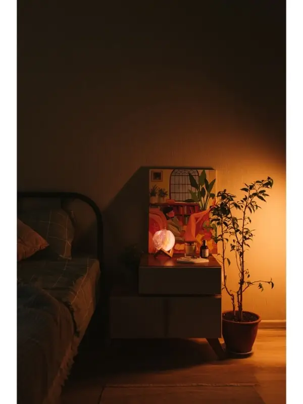 Увлажнитель-ночник Luazon HM-5 &laquo;Планета&raquo;, ультразвуковой, 2 Вт, 0.8 л, от USB