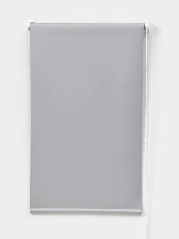 Штора рулонная 50&times;160 см &laquo;Блэкаут&raquo;, по полотну 47&times;160 см, серая