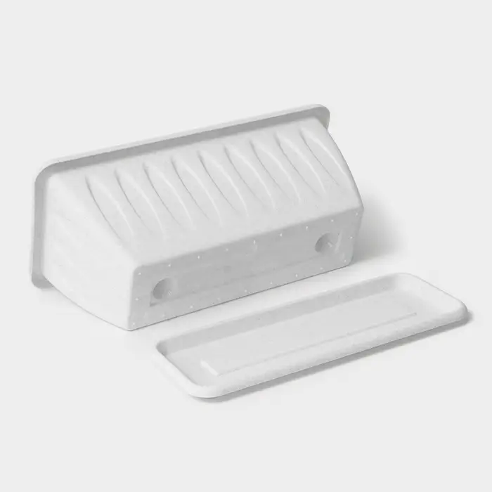 Ящик балконный для цветов &laquo;Фелиция&raquo;, 7 л, 40&times;18&times;16 см, пластиковый, цвет мраморный