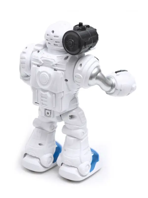 Робот &laquo;Герой&raquo;, световые и звуковые эффекты, работает от батареек, цвет синий