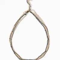 Кулоны на цепочке &laquo;Сердце&raquo;, набор 3 шт. L=35 + удлинитель 7 см, разноцветный