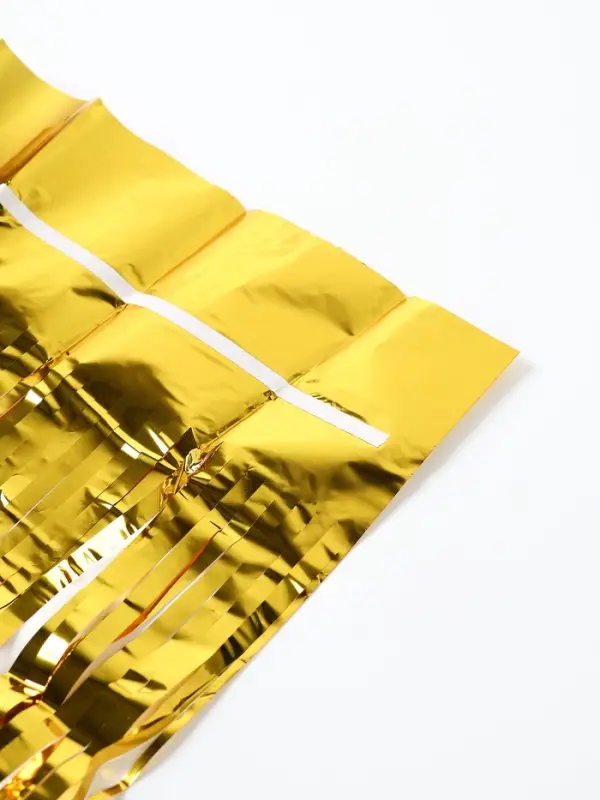 Занавес для фотозоны «Дождик» цвет золотой, 1*2 м Занавес для фотозоны «Дождик» цвет золотой, 1*2 м