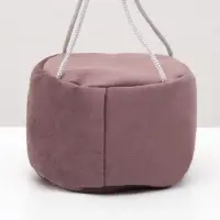 Подвесной дом для грызунов, 15&times;10 см, круглый, мебельная ткань, флис, цвет МИКС