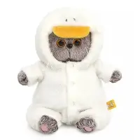 Мягкая игрушка "Басик baby в комбинезоне "Гусик", 20 см BB-159 Мягкая игрушка "Басик baby в комбинезоне "Гусик", 20 см BB-159