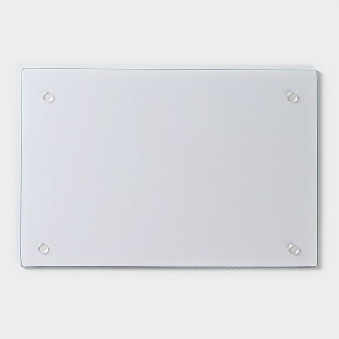 Доска разделочная стеклянная Доляна «Ягодный бум», 30×20 см