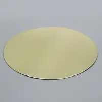 Подложка для торта, кондитерская, золото, 30 см, 0.8 мм