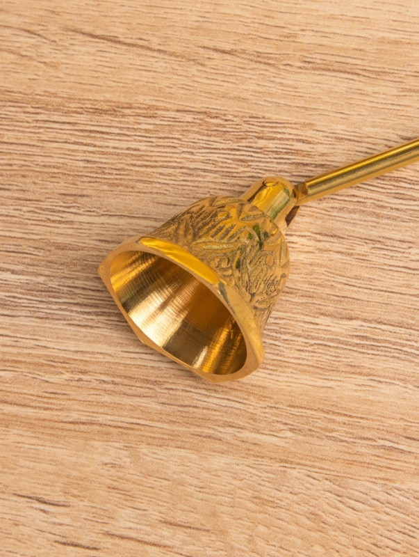 Гаситель для свечей «Колокольчик», латунь, 25 см Гаситель для свечей «Колокольчик», латунь, 25 см