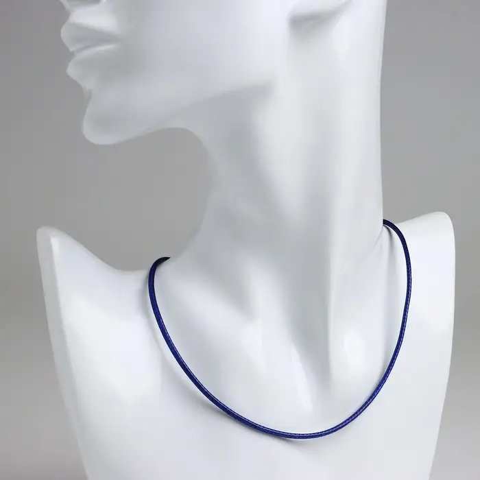 Шнурок текстильный, фасовка 100 шт. 45 см с удлинителем 5 см, МИКС Шнурок текстильный, фасовка 100 шт. 45 см с удлинителем 5 см, МИКС