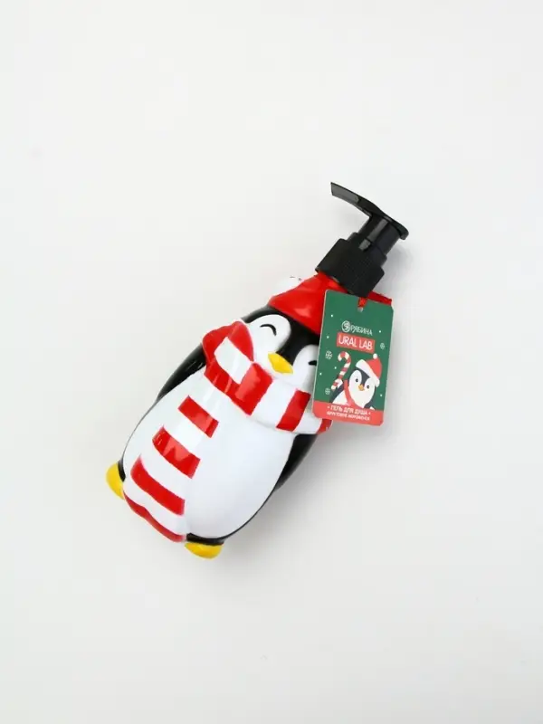 Гель для душа новогодний, 300 мл, фруктовое мороженое, Ural Lab Гель для душа новогодний, 300 мл, фруктовое мороженое, Ural Lab