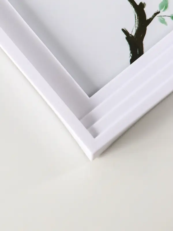 Фоторамка пластик 13х18 см Фоторамка пластик 13х18 см "Арка" белая 21,5х17х1,8 см