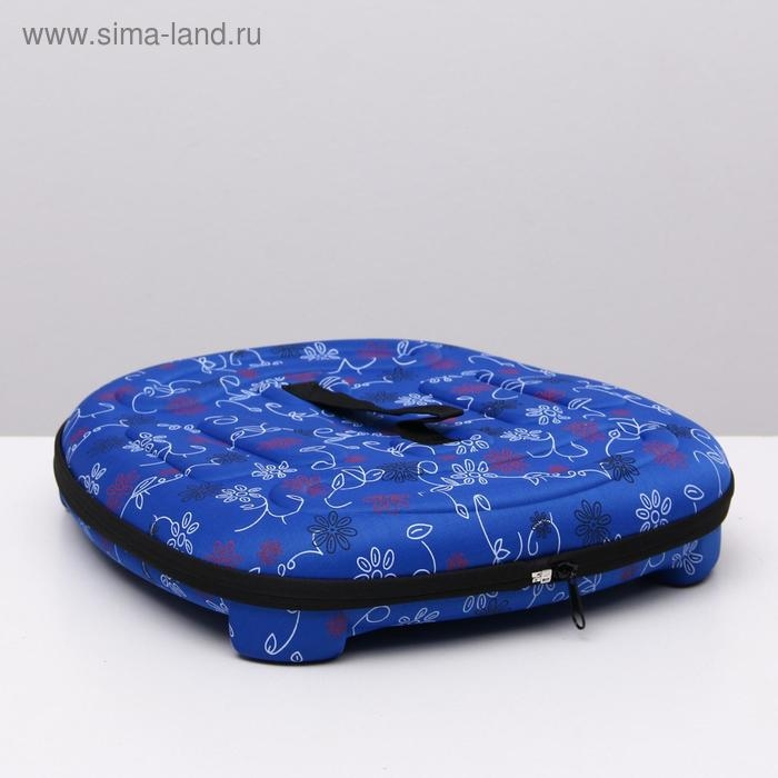 Складная сумка-переноска большая, материал EVA, 42,5 х 37,5 х 29,5 см, синяя Складная сумка-переноска большая, материал EVA, 42,5 х 37,5 х 29,5 см, синяя