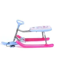 Снегокат &laquo;Тимка спорт 1+&raquo; с единорогом, голубой, розовый, ТС1-М/ЕР Nika Kids