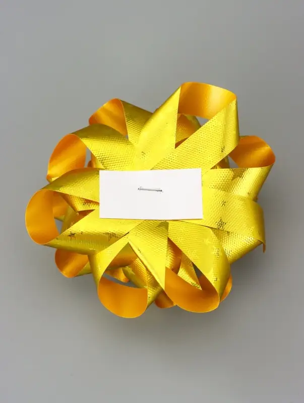 Подарочный Бант - звезда №10, для упаковки подарков, набор 6 шт. МИКС