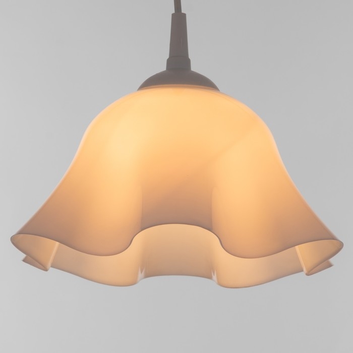 Люстра Люстра "Ирис" 1х15Вт Е27 МОДЕЛЬ: BR 00258 белый 28х28х14см