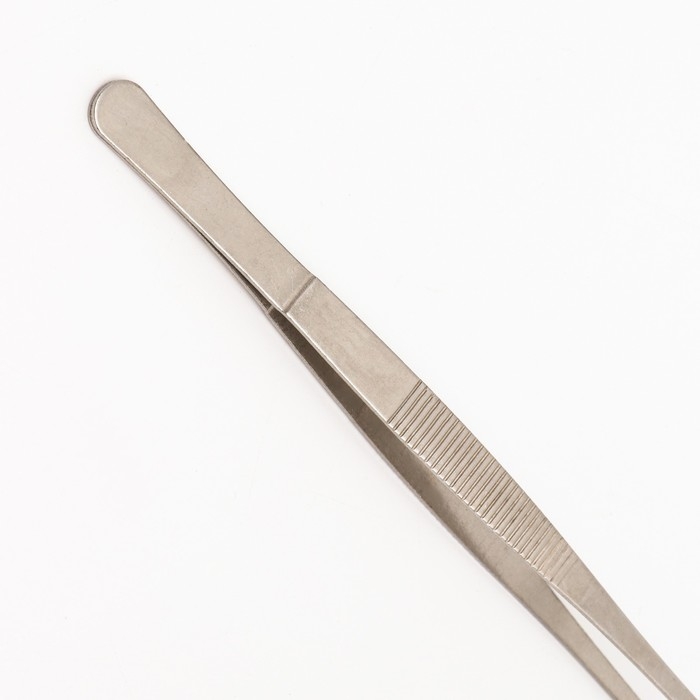 Пинцет для террариума NomoyPet из нержавеющей стали, изогнутый, 20 см Пинцет для террариума NomoyPet из нержавеющей стали, изогнутый, 20 см