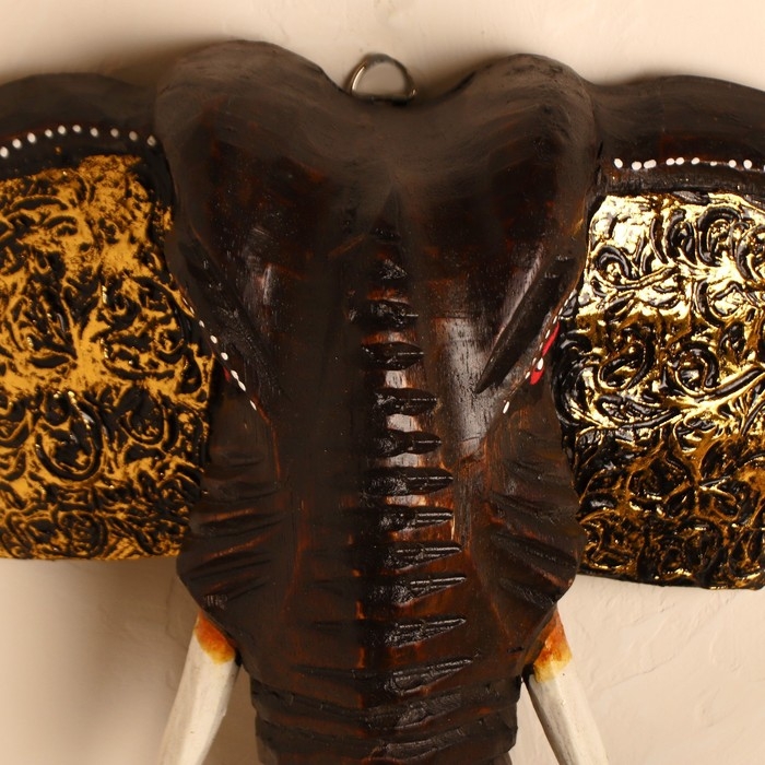 Сувенир дерево Сувенир дерево "Голова Слона" 21х8х30 см