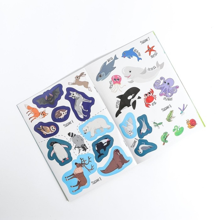 Игра на липучках «Изучаем животных» Игра на липучках «Изучаем животных»