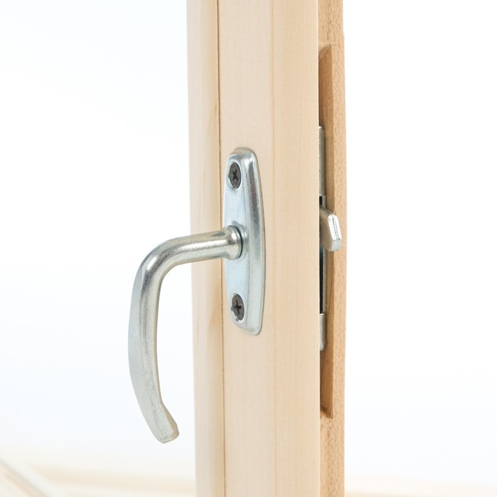 Окно двухстворчатое 50х100, одна створка открывается, двойное стекло Окно двухстворчатое 50х100, одна створка открывается, двойное стекло