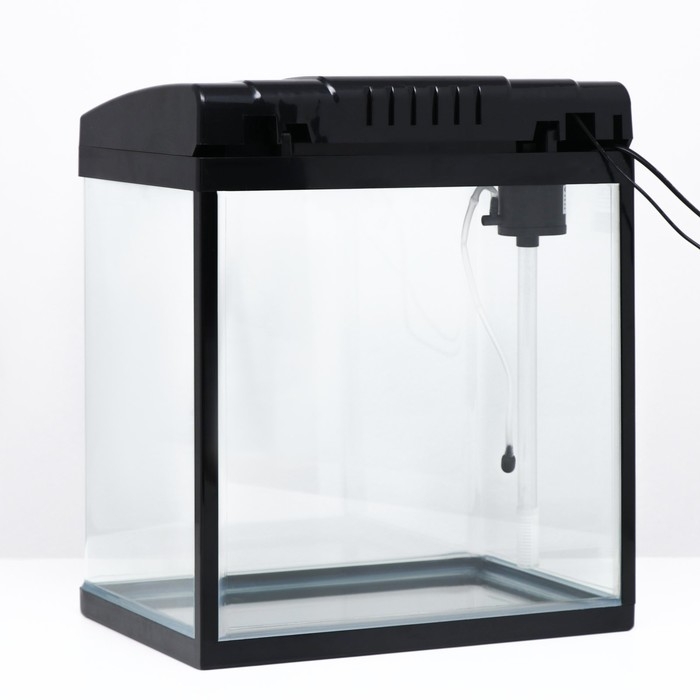 Аквариум SeaStar LS-380F в комплекте: LED-лампа, фильтр, 30 л, черный Аквариум SeaStar LS-380F в комплекте: LED-лампа, фильтр, 30 л, черный