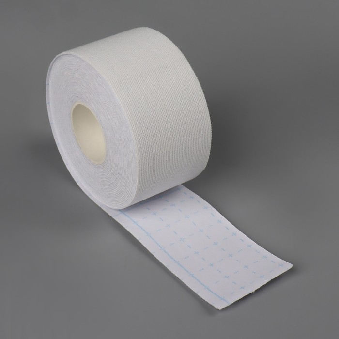 Кинезио - тейп, 3,8 см × 5 м, цвет белый Кинезио - тейп, 3,8 см × 5 м, цвет белый