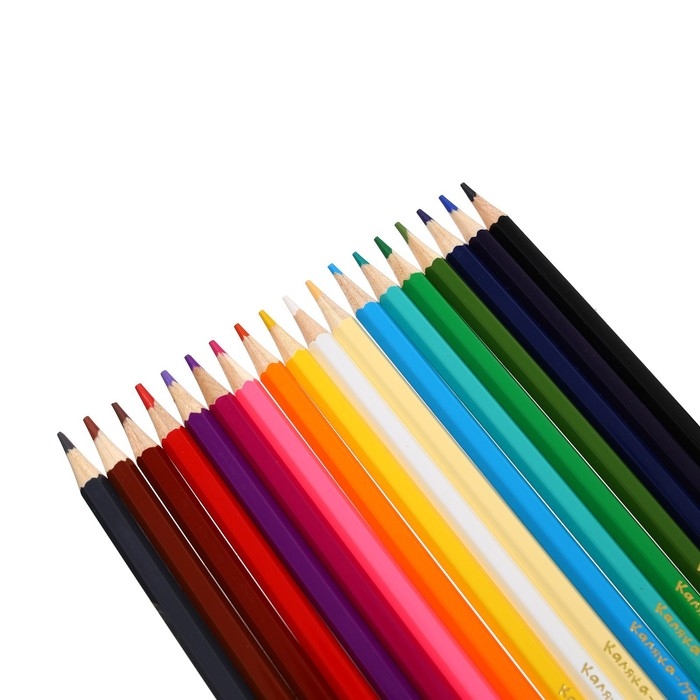 Карандаши 18 цветов Карандаши 18 цветов "Каляка-Маляка", шестигранные