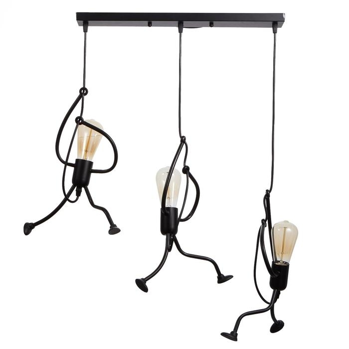 Светильник BayerLux 1949/3 E27 40Вт черный Светильник BayerLux 1949/3 E27 40Вт черный