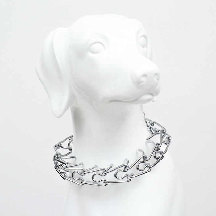 Ошейник - полуудавка строгий, 4 мм x 60 см Ошейник - полуудавка строгий, 4 мм x 60 см