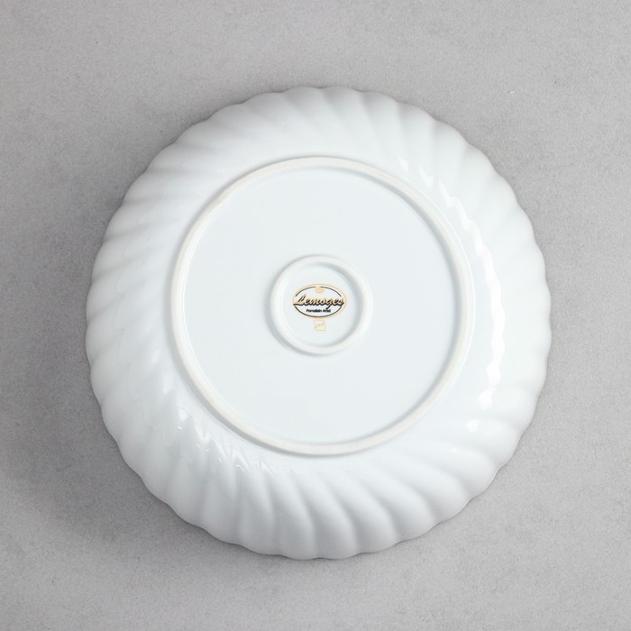 Салатник «Кармен», 3 л, золотая обводка, фарфор, Иран Салатник «Кармен», 3 л, золотая обводка, фарфор, Иран