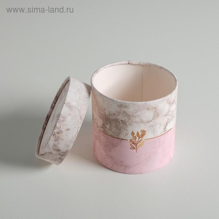 Набор коробок из тонкого картона 4 в 1, упаковка подарочная, «Мрамор», 12 х 12 - 20 х 20 см