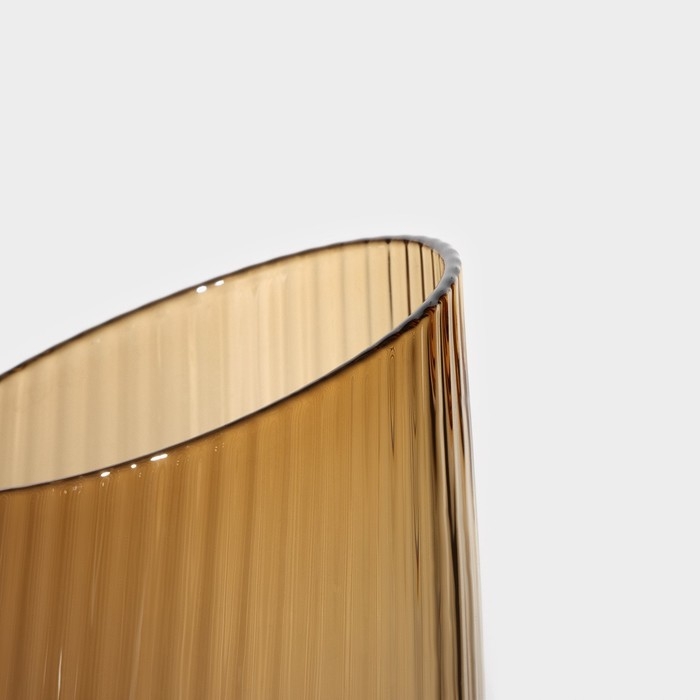 Набор бокалов для шампанского стеклянный Magistro «Иллюзия», 180 мл, 5,5×27,5 см, 2 шт, цвет золотой Набор бокалов для шампанского стеклянный Magistro «Иллюзия», 180 мл, 5,5×27,5 см, 2 шт, цвет золотой