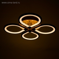 Светильник "Галактика" 033700 LED 100W золото 57х57х7,5см