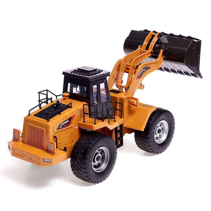 Машинка радиоуправляемая «Стройка», погрузчик, аккумулятор, световые, звуковые и дымовые эффекты Машинка радиоуправляемая «Стройка», погрузчик, аккумулятор, световые, звуковые и дымовые эффекты