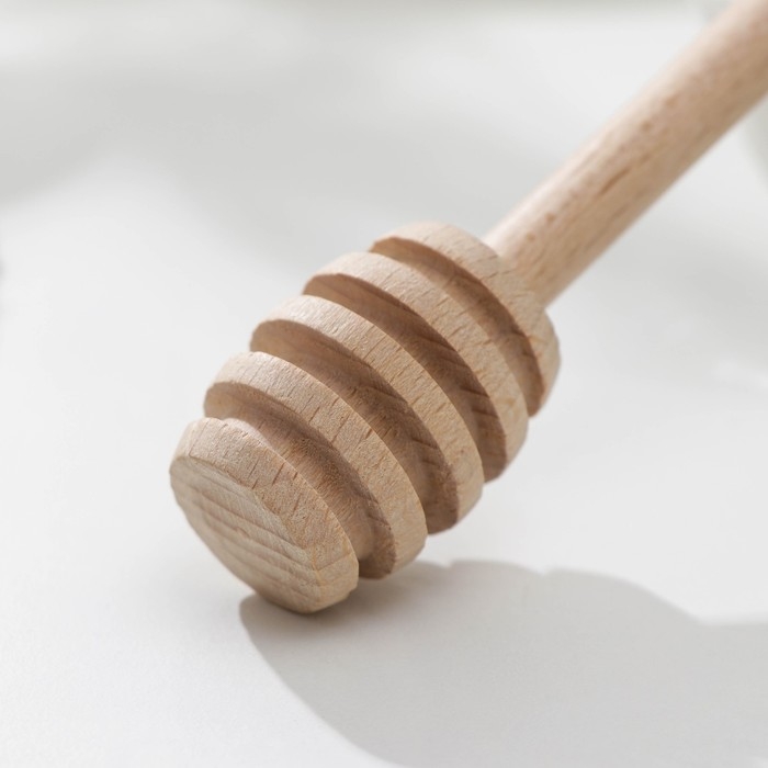 Ложка для мёда, 14 см, бук, в упаковке с подвесом Ложка для мёда, 14 см, бук, в упаковке с подвесом