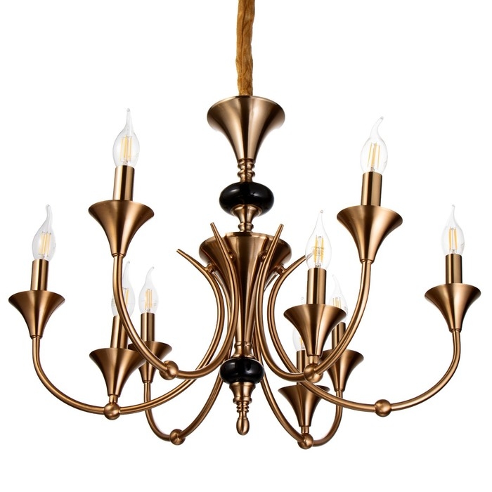 Люстра Люстра "Аллодия" 9х40Вт Е14 70х70х51 см BayerLux