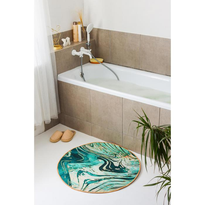 Коврик для дома Доляна «Малахит»