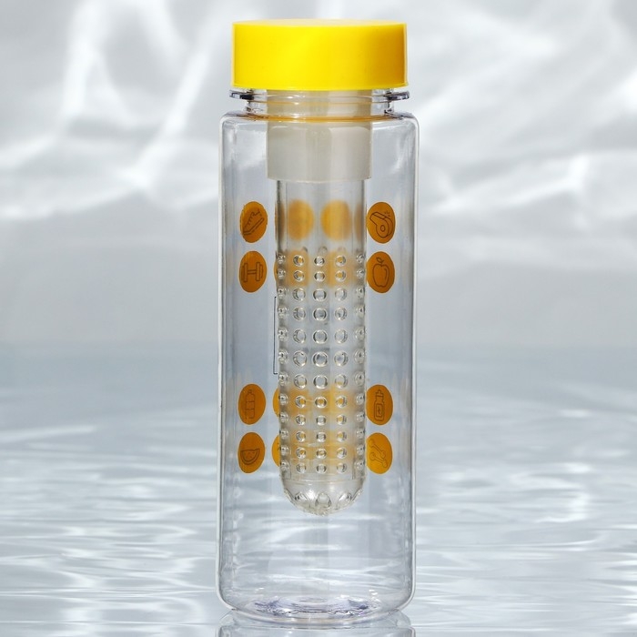 Бутылка для воды «Лето, солнце, спорт», 500 мл Бутылка для воды «Лето, солнце, спорт», 500 мл