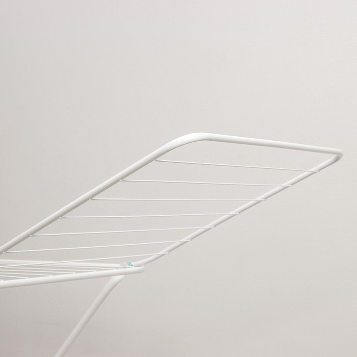 Сушилка для белья напольная складная, рабочая длина 20 м, цвет белый Сушилка для белья напольная складная, рабочая длина 20 м, цвет белый