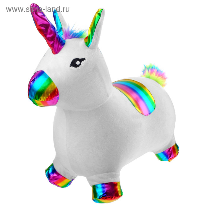 Попрыгун ZABIAKA «Единорог», текстильная отделка, 66х25х44 см, 1350 г, цвет МИКС Попрыгун ZABIAKA «Единорог», текстильная отделка, 66х25х44 см, 1350 г, цвет МИКС
