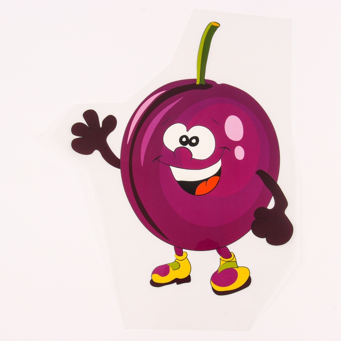 Термотрансфер «Слива», набор 10 шт. Термотрансфер «Слива», набор 10 шт.