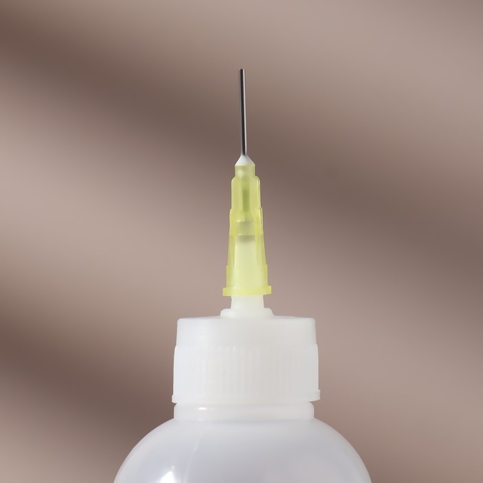 Бутылочка для нанесения краски, со шкалой деления, 50 мл, 7 насадок, цвет разноцветный/прозрачный Бутылочка для нанесения краски, со шкалой деления, 50 мл, 7 насадок, цвет разноцветный/прозрачный