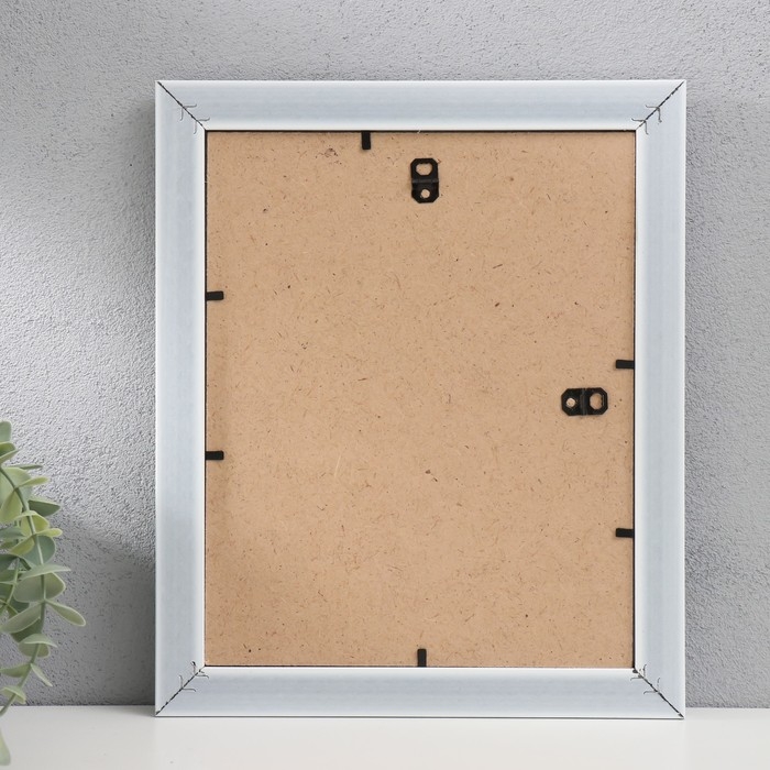 Фоторамка пластик Фоторамка пластик "МИРАМ" 20х25 см, белый (пластиковый экран)