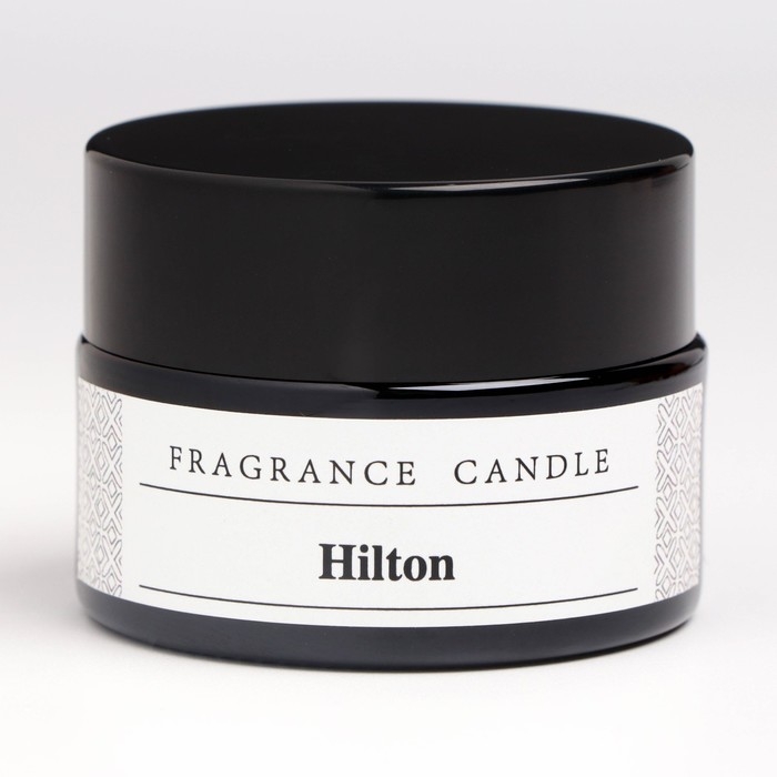 Свеча ароматическая в банке Свеча ароматическая в банке "Hilton", соевый воск, 12 гр