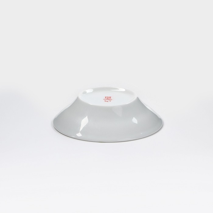 Блюдце фарфоровое для варенья «Майский букет», d=11 см, цвет белый Блюдце фарфоровое для варенья «Майский букет», d=11 см, цвет белый