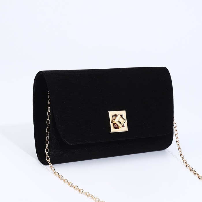 Сумка-клатч на магните, цвет чёрный Сумка-клатч на магните, цвет чёрный