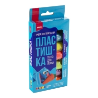 Тесто для лепки «Пластишка», неоновое, 6 цв. по 30 гр