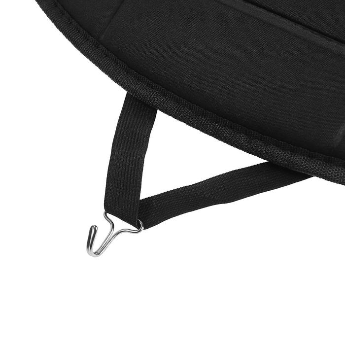 Накидка с подогревом TORSO, 12 В, регулятор, 95×50 см, провод 130 см, черный Накидка с подогревом TORSO, 12 В, регулятор, 95×50 см, провод 130 см, черный