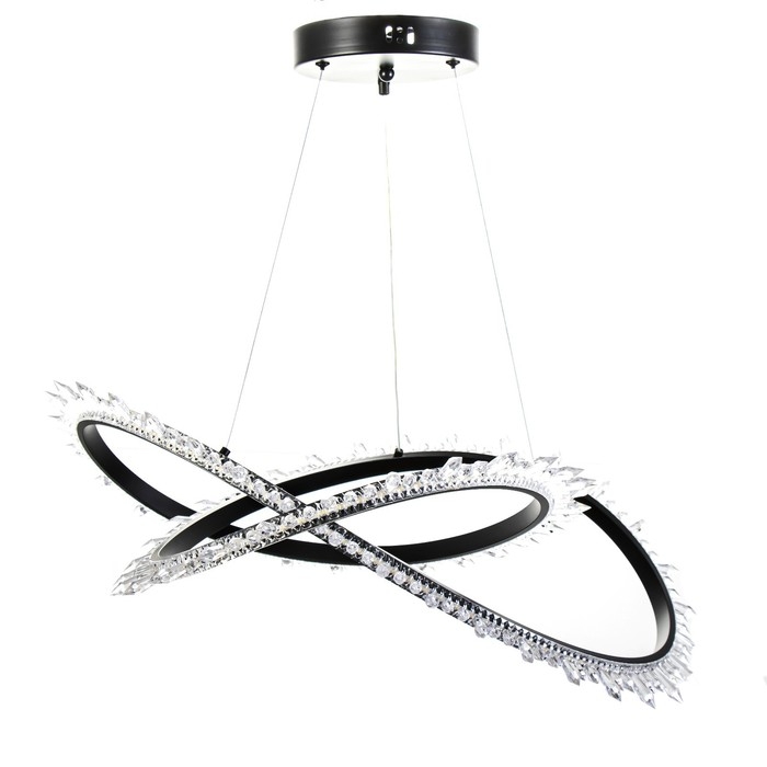 Светильник BayerLux Светильник BayerLux "Кристаллы" LED 110Вт 3000-6000К черный 52х47х100 см