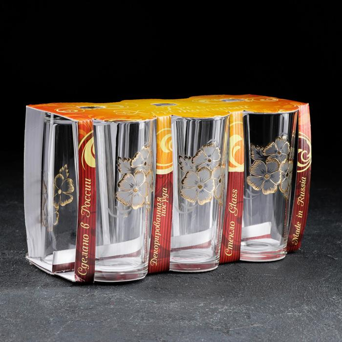 Набор высоких стаканов «Нежность», 230 мл, 6 шт Набор высоких стаканов «Нежность», 230 мл, 6 шт